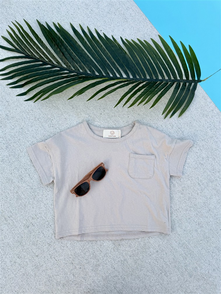 Ll Cloud Pocket Tee Beige