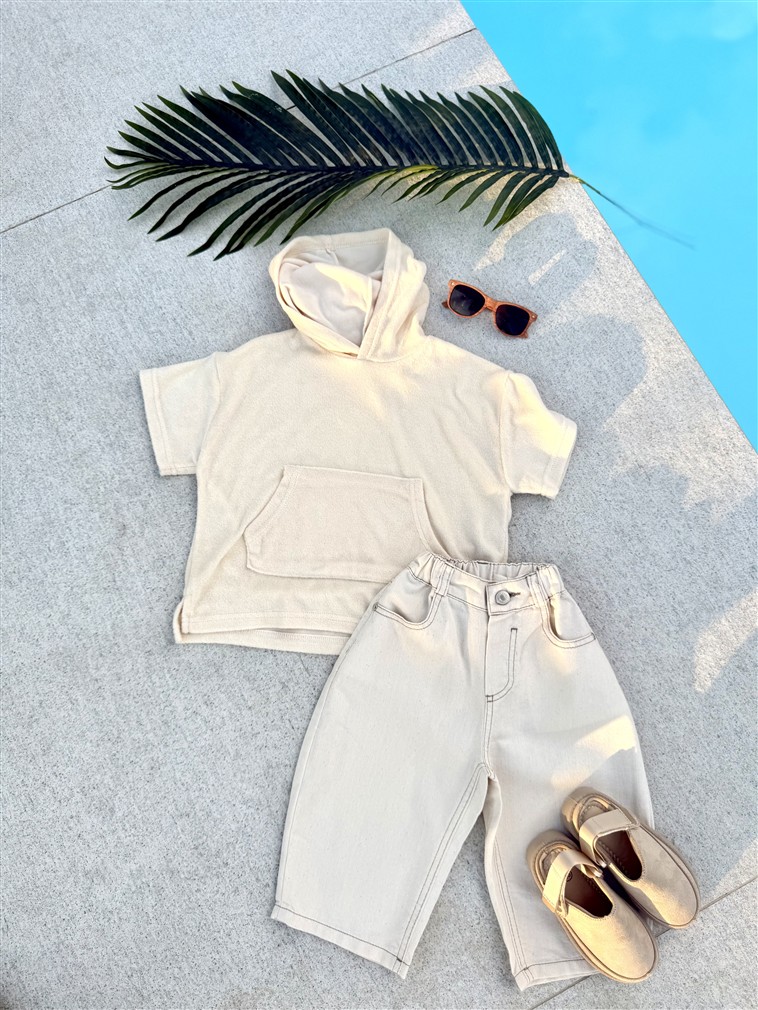 Coconut Towel Hood Cream