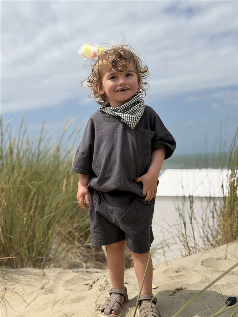 Ll Cloud Pocket Tee Antraciet