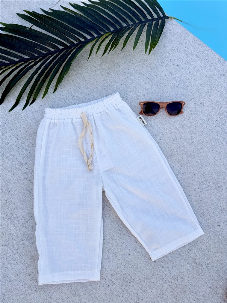 Cotton Chino Pants Wit