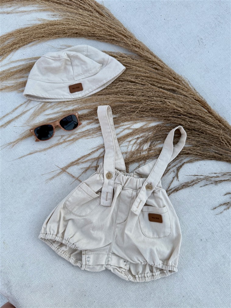 Pumpkin Salopette Romper